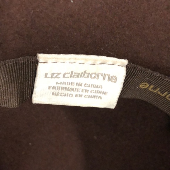 Liz Claiborne brown wool hat. - Picture 4 of 7